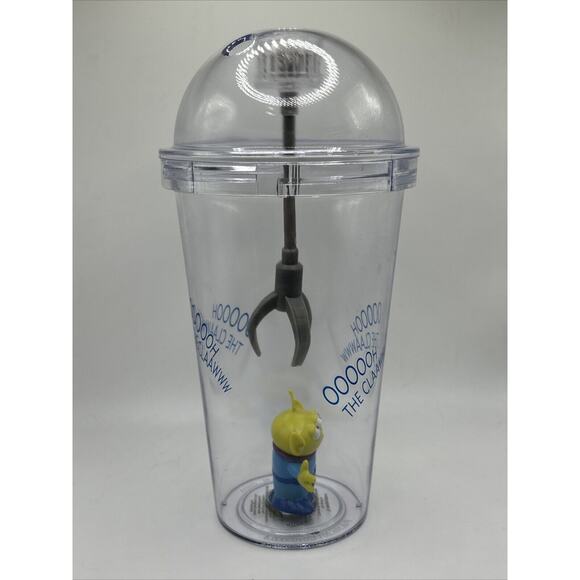 Disney Parks Pixar Toy Story Little Green Alien Claw Light Up Cup Tumbler - Picture 4 of 10